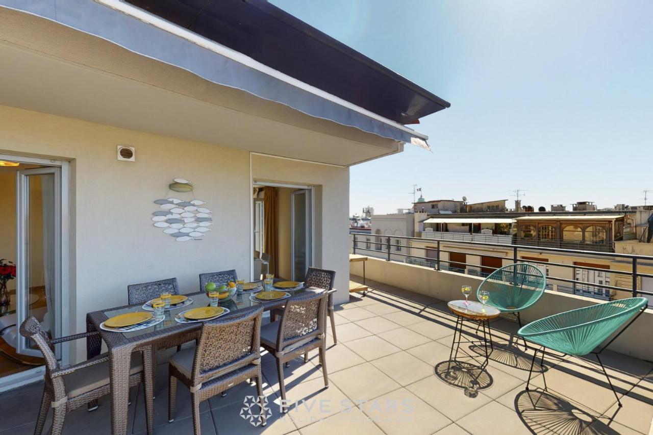 Luxury Beach Five Stars Holiday House Nizza Kültér fotó