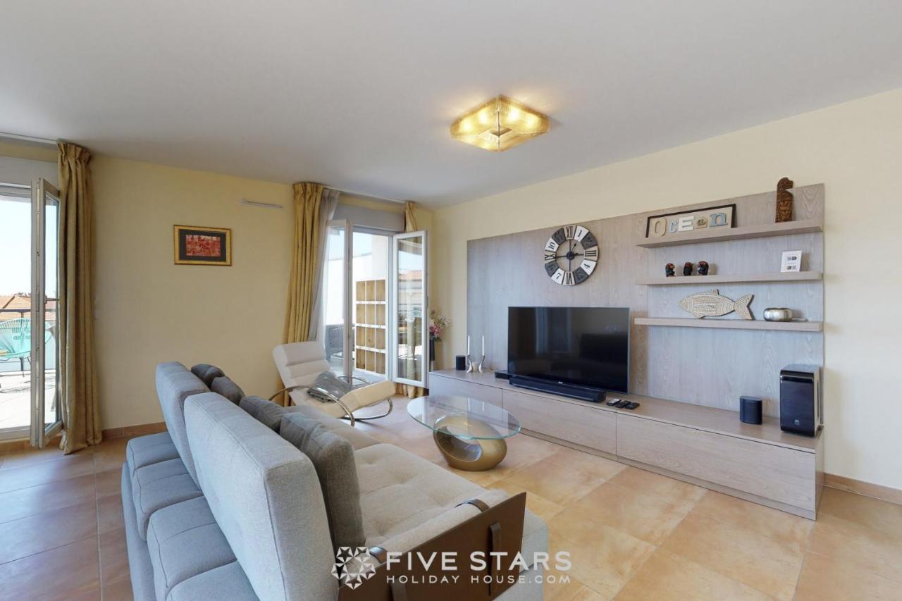 Luxury Beach Five Stars Holiday House Nizza Kültér fotó